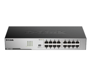 מתג לא מנוהל גיגהביט D-LINK 16 PORT Unmanaged 1GB Switch